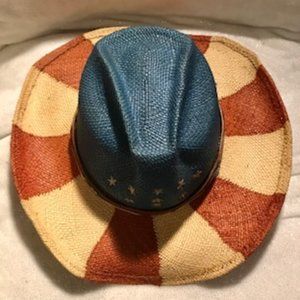 "The Patriot" Cowboy hat by Bullhide, size M